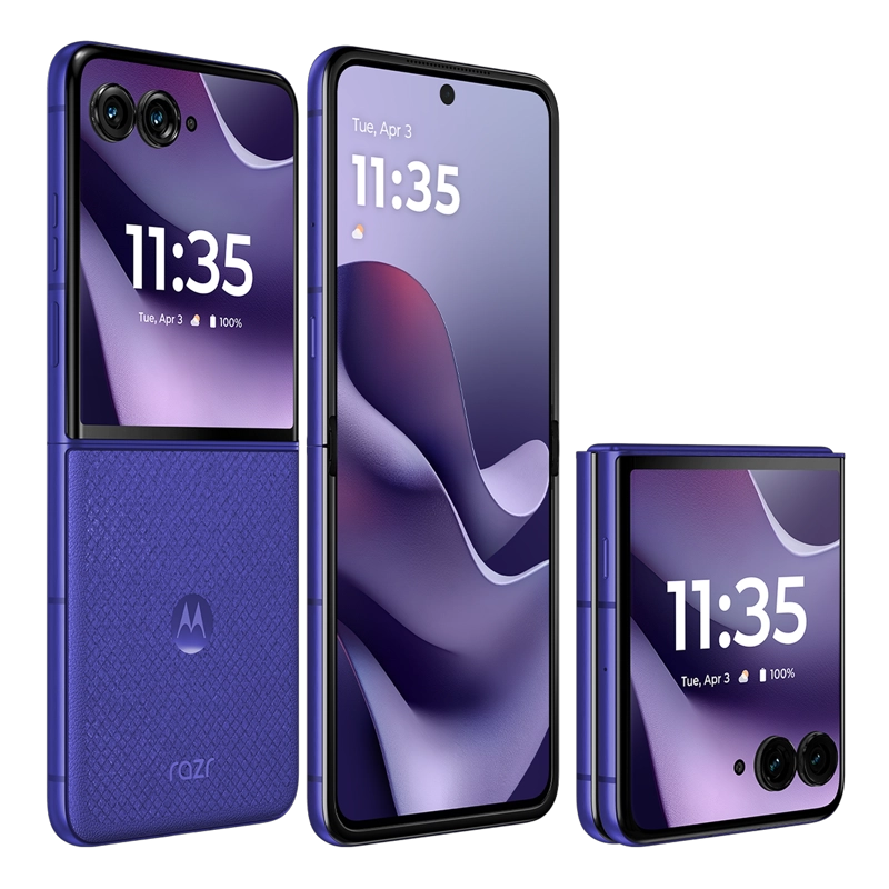KIT MOTOROLA RAZR 70 ULTRA AZUL 16GB + 1TB + MOTO SOUND FLOW BEIGE - 5