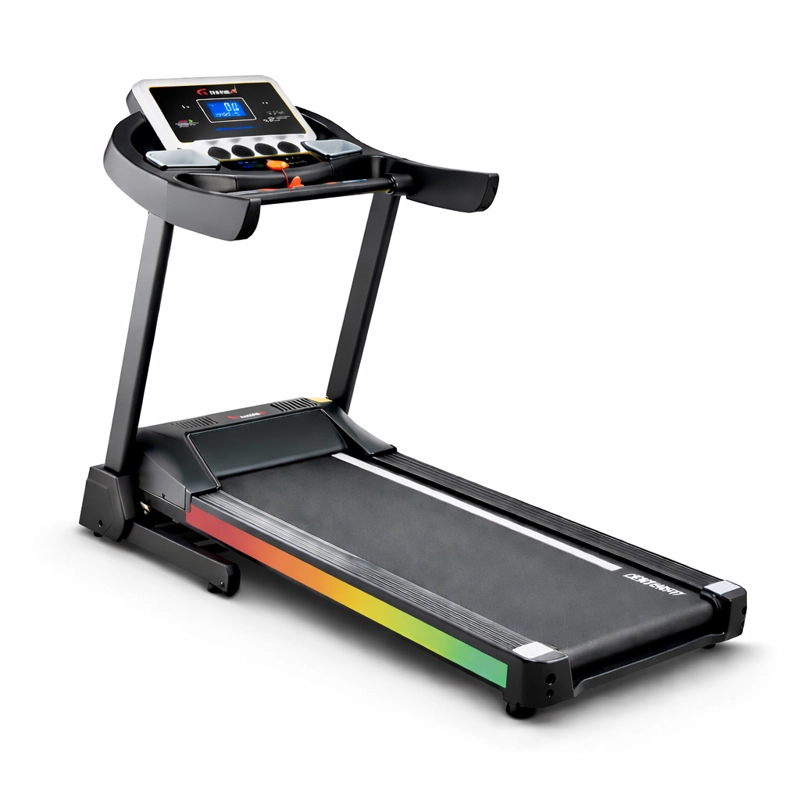 Trotadora Centurfit 16 km/h 3HP | Banda 46x123 cm | 15 niveles inclinación | Plegable - 1