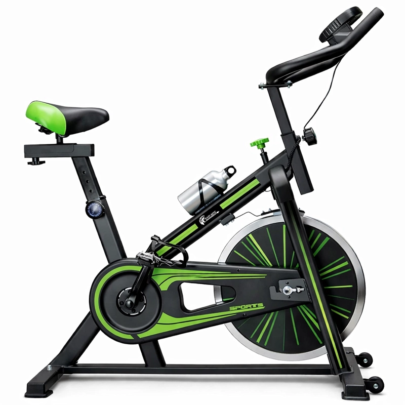 BICICLETA SPINNING CENTURFIT RESISTENCIA 10KG ESTATICA CARDIO - 6