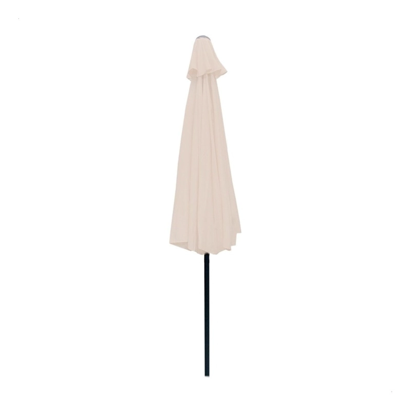QUITASOL JARDIMEX 2.7M PLEGABLE ALTURA AJUSTABLE PLAYA BEIGE - 2