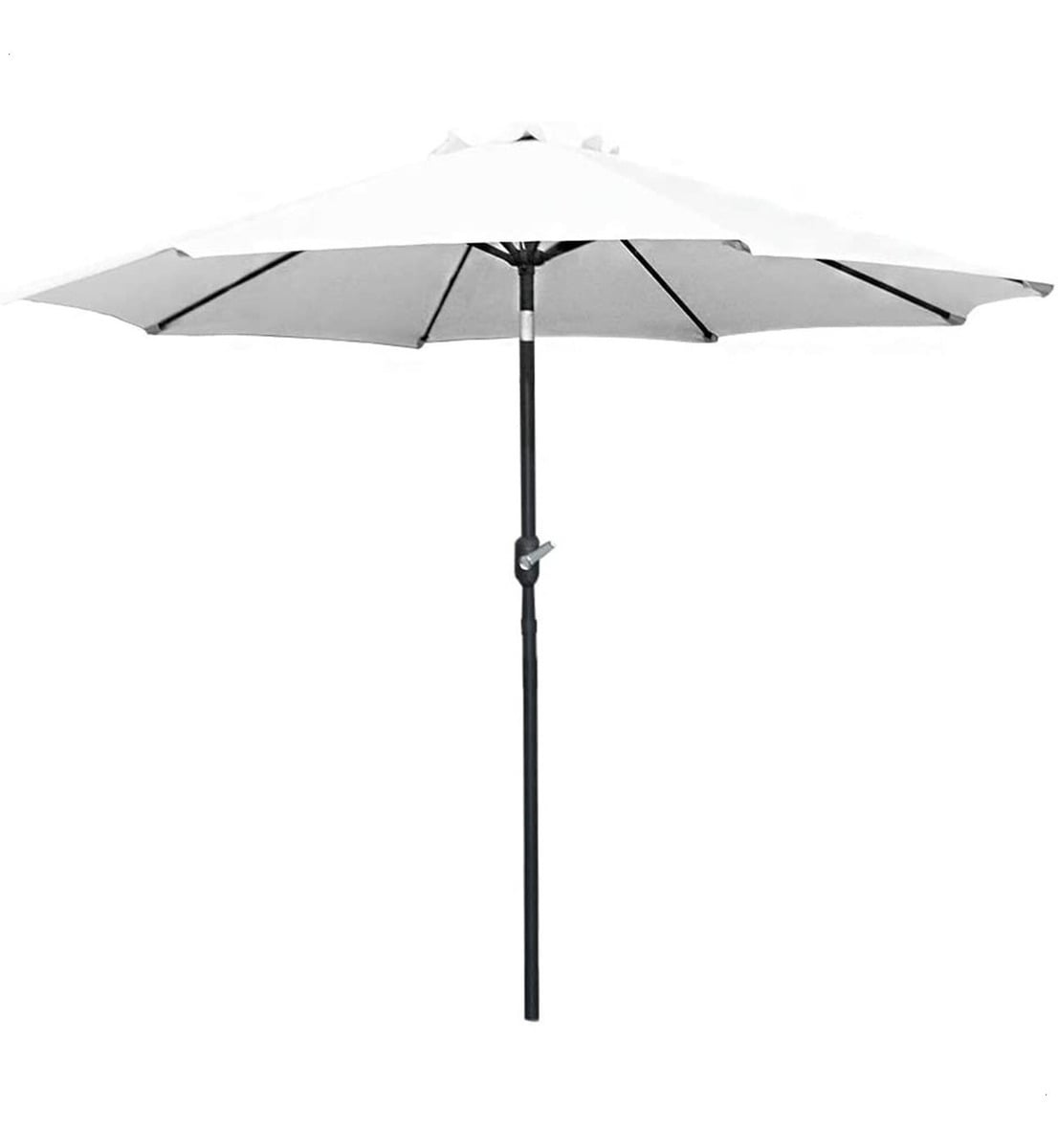 QUITASOL JARDIMEX 270CM PLEGABLE AJUSTABLE BLANCO - 1