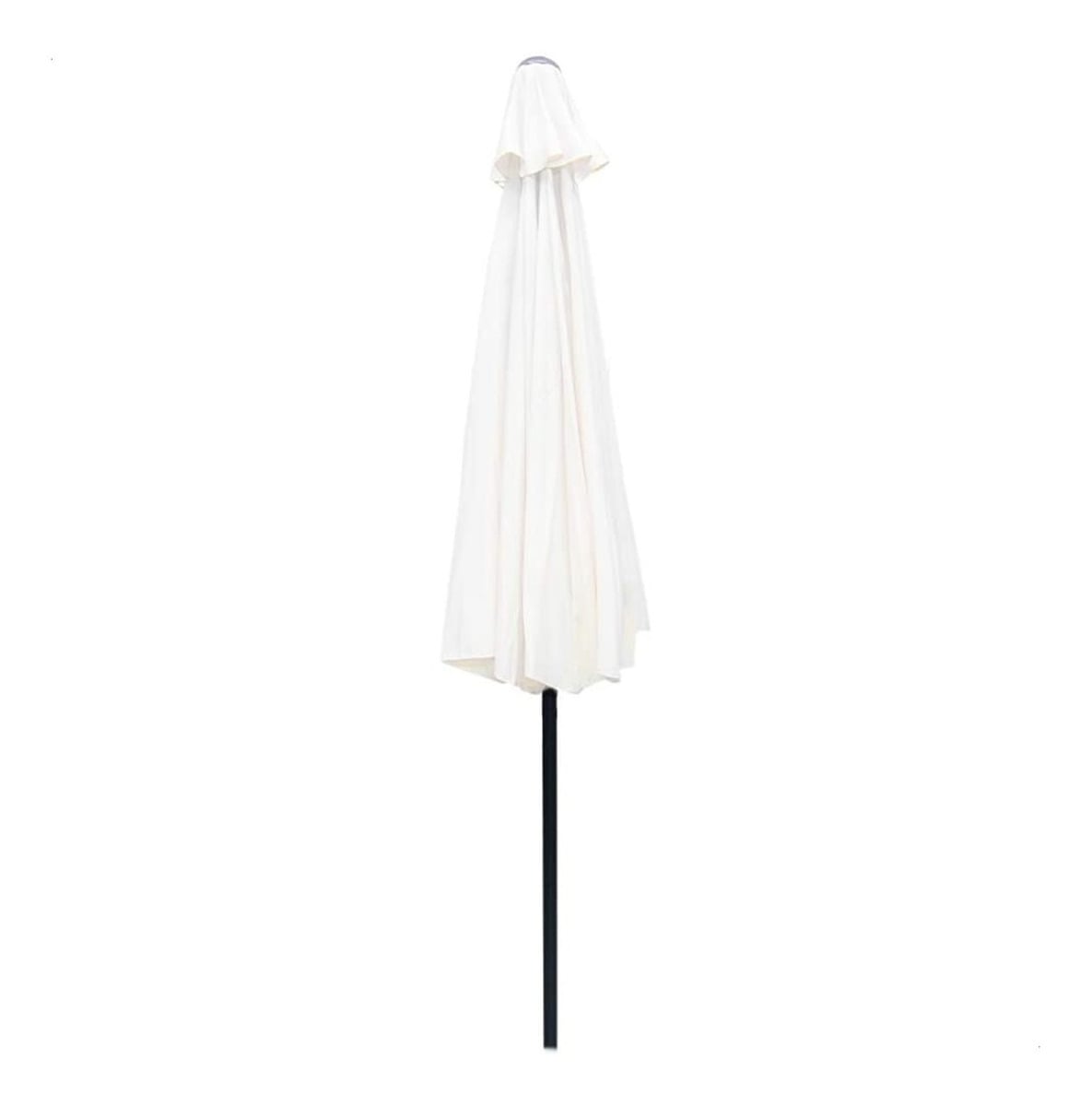 QUITASOL JARDIMEX 270CM PLEGABLE AJUSTABLE BLANCO - 2
