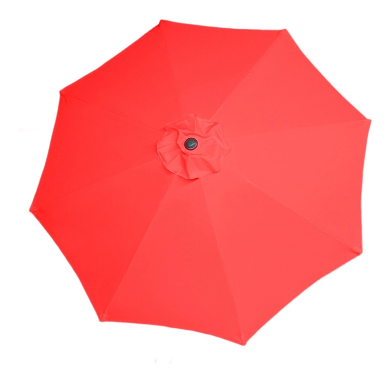 QUITASOL JARDIMEX 270CM PLEGABLE AJUSTABLE ROJO - 3