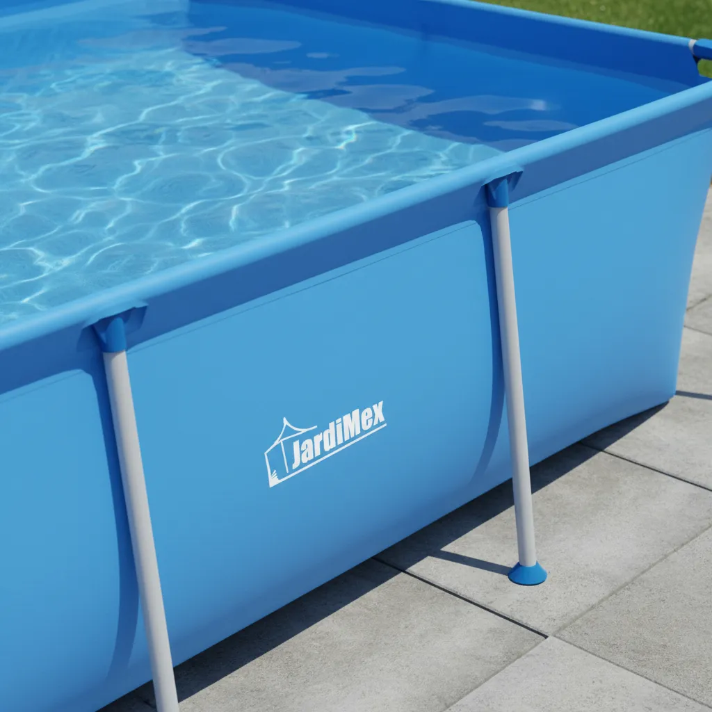 PISCINA ESTRUCTURAL JARDIMEX RENTANGULAR 258 CM CON CAPACIDAD 2690 L - 3