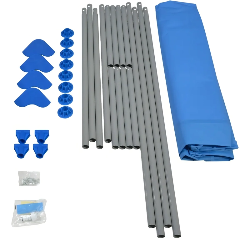 PISCINA ESTRUCTURAL JARDIMEX RENTANGULAR 258 CM CON CAPACIDAD 2690 L - 4