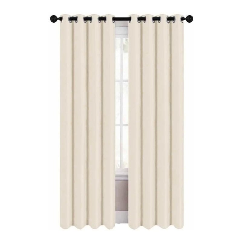 CORTINAS BLACKOUT RACK & PACK 2 PAÑOS 137X215 100% PRIVACIDAD TE RMICA - 1