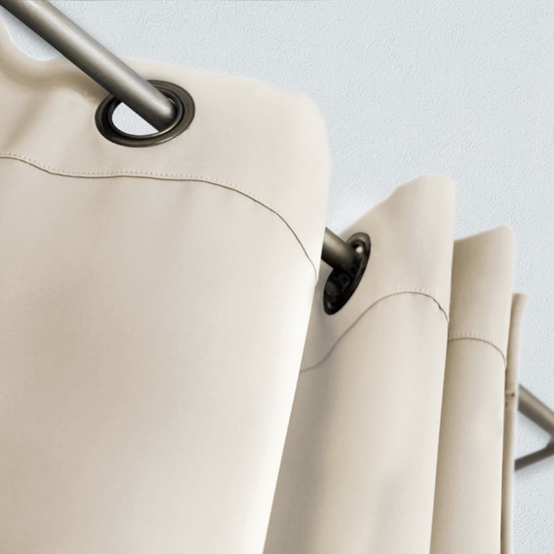 CORTINAS BLACKOUT RACK & PACK 2 PAÑOS 137X215 100% PRIVACIDAD TE RMICA - 4