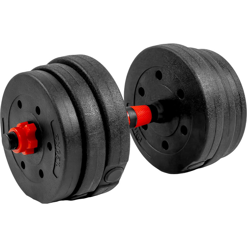 Set Mancuernas Ajustables 20K  Centurfit  12 Discos Pesas Barra Recta - 6