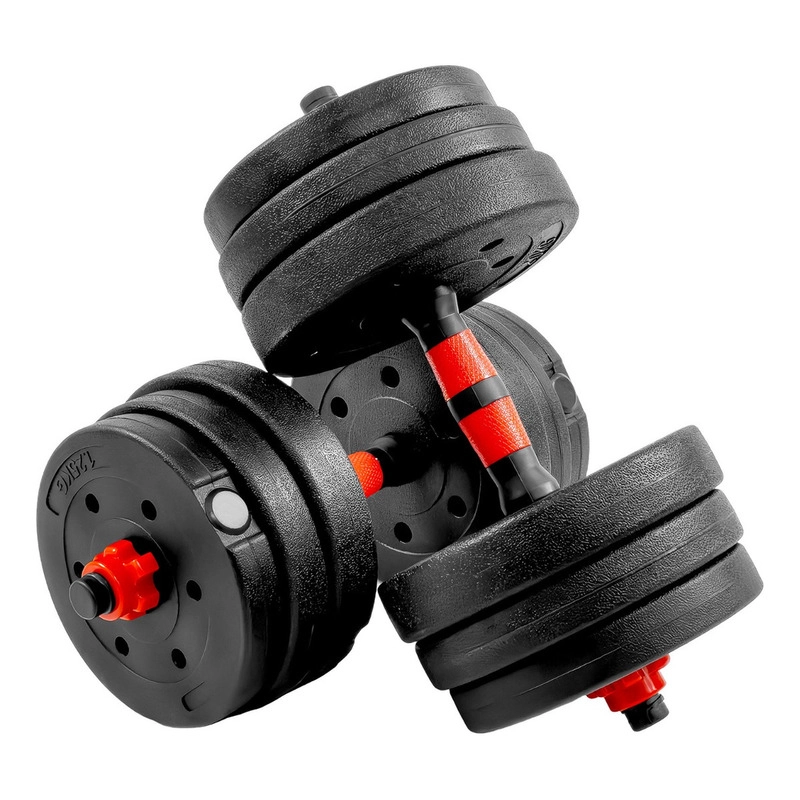 Set Mancuernas Ajustables 20K  Centurfit  12 Discos Pesas Barra Recta - 8