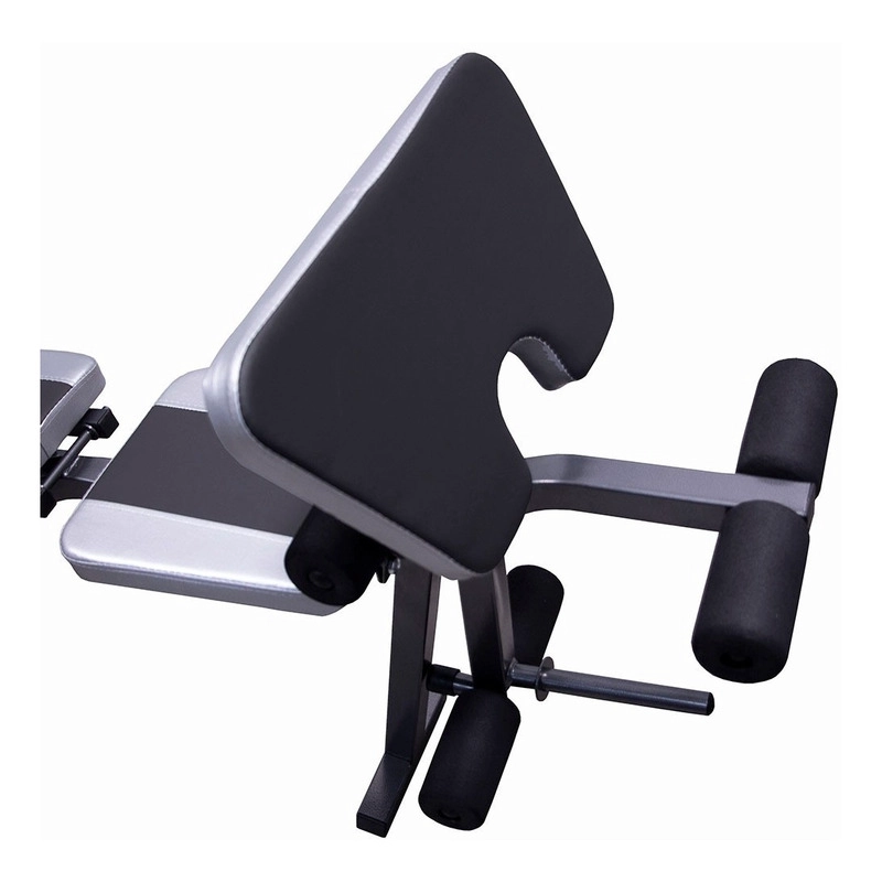 BANCO MULTIFUNCIONAL 5 EN 1 CENTURFIT GYM PECHO BICEP PESAS - 7