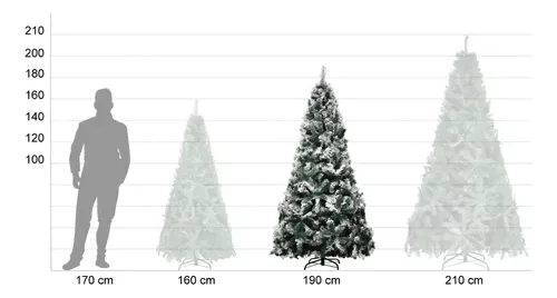 ARBOL NAVIDAD 210 BLANCO - 6