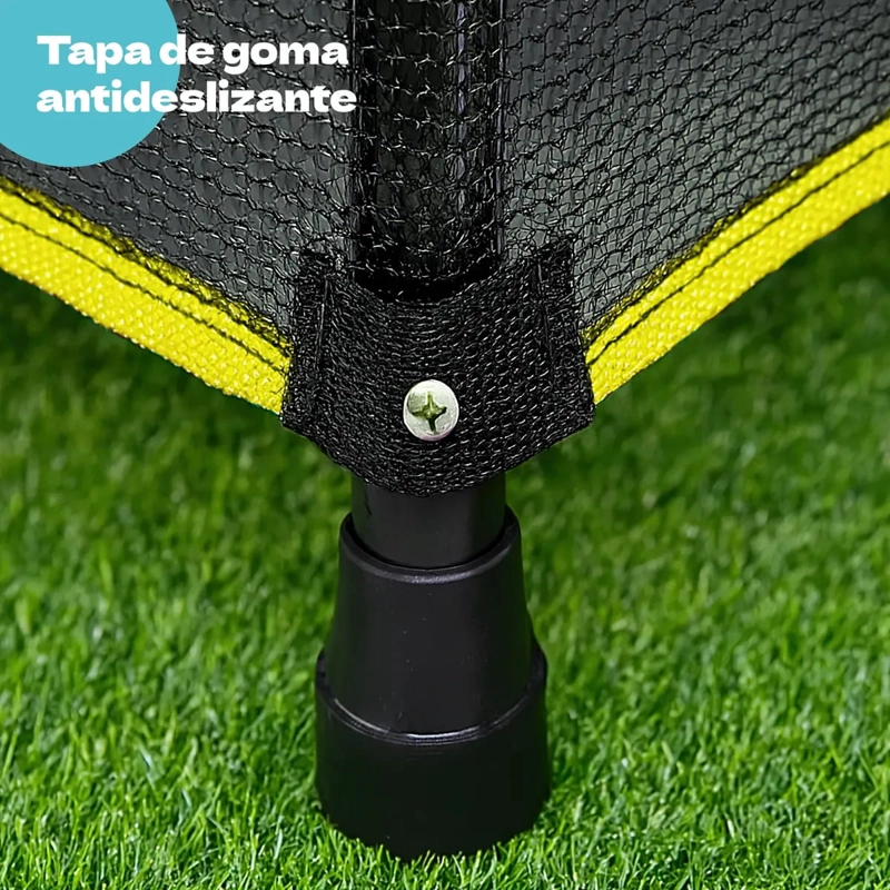 TRAMPOLIN LITTLE MONKEY CAMA ELASTICA 1.4M USO RUDO NIÑOS - 5