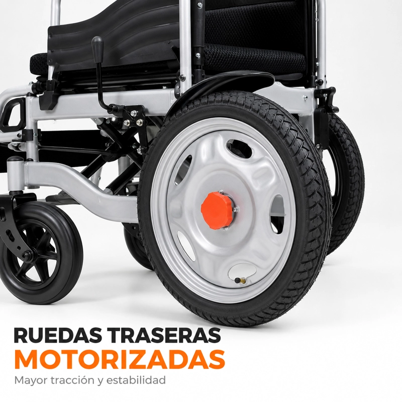SILLA DE RUEDAS ELECTRICA 5 VEL NEGRA - 6