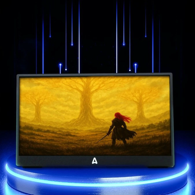 MONITOR GAMER PORTATIL AUDIOTEK 15.6  FULL HD PARLANTES LCD 60 HZ - 2