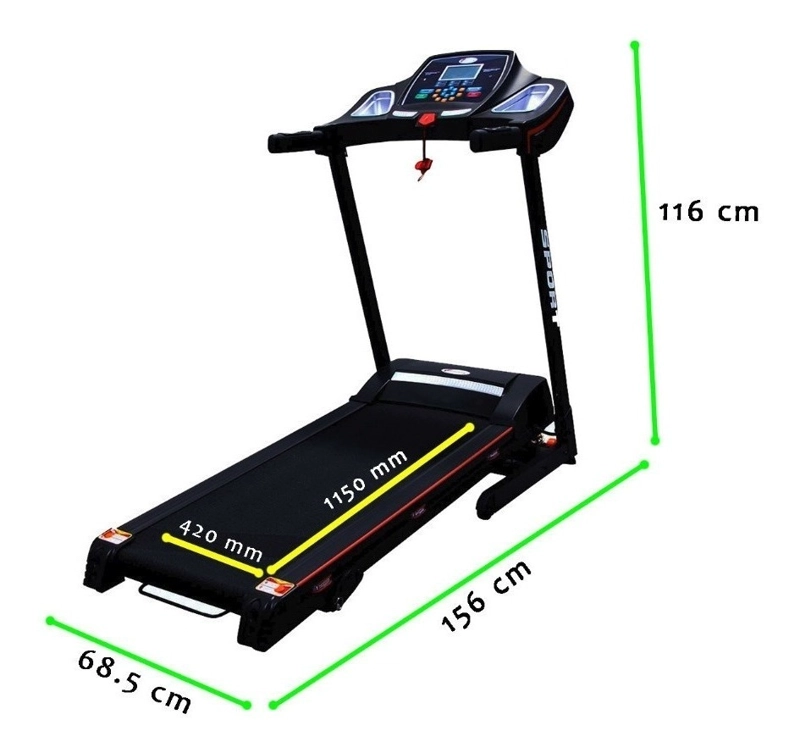 CAMINADORA ELECTRICA PROFESIONAL CENTURFIT 2.5HP PLEGABLE - 3