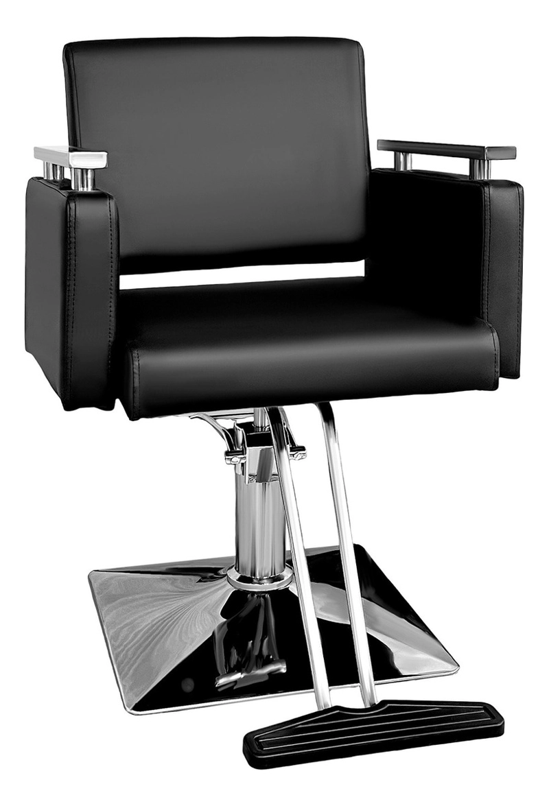 SILLA NANOFORT SILLON BARBERIA ESTETICA HIDRAULICO DE RESPALDO FIJO - 1