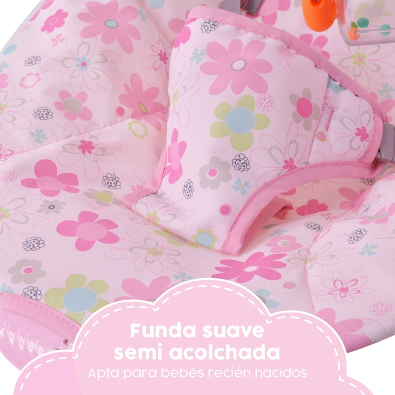 SILLA LITTLE MONKEY MECEDORA BEBE BOUNCER VIBRADORA ELECTRICA - 3