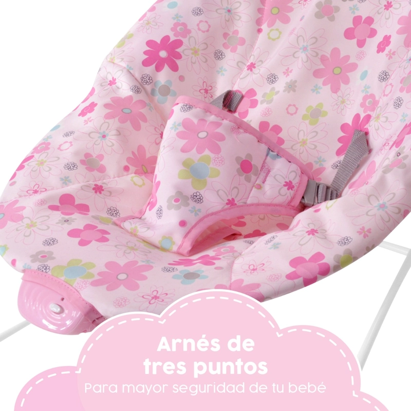 SILLA LITTLE MONKEY MECEDORA BEBE BOUNCER VIBRADORA ELECTRICA - 9