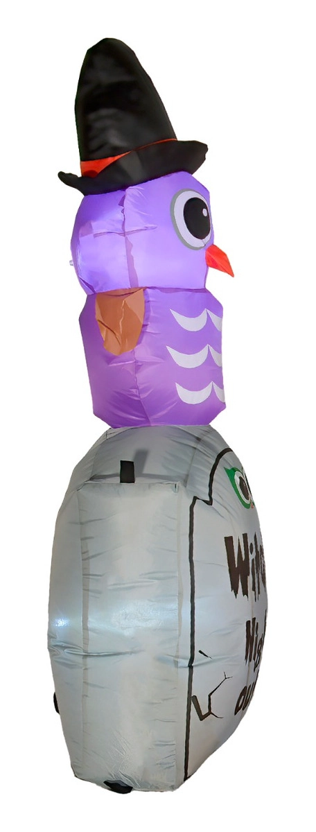 INFLABLE DECO HALLOWEEN RACK & PACK 120 CM TUMBA FANTASMA LED - 4