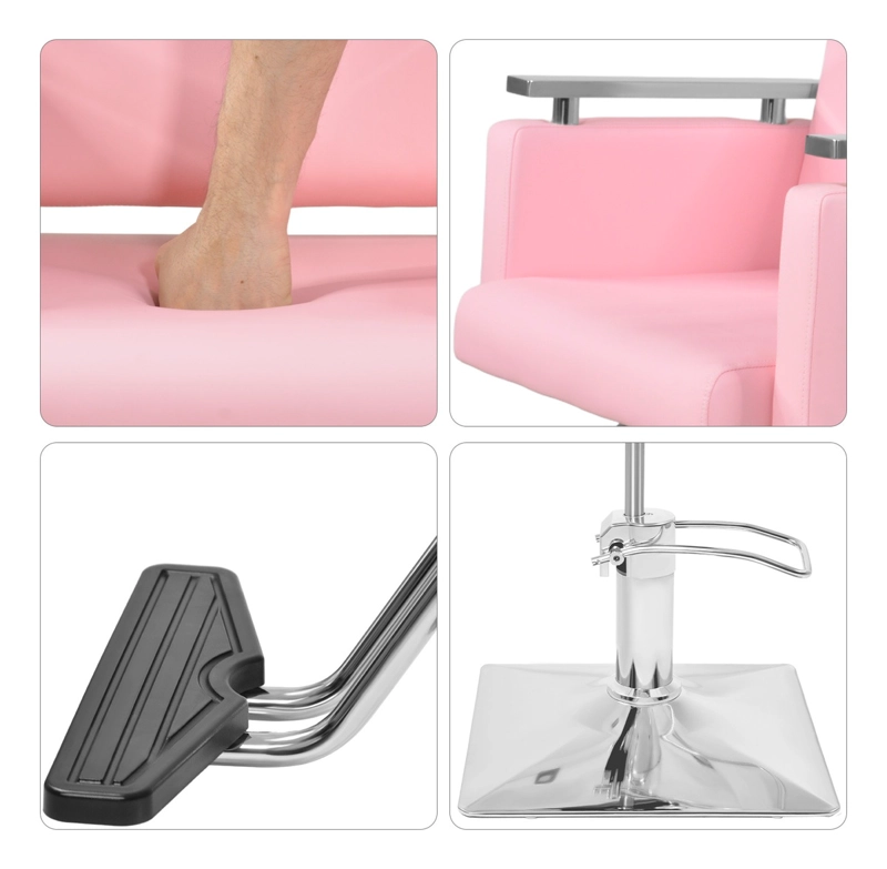 SILLA NANOFORT SILLON BARBERIA ESTETICA HIDRAULICO DE RESPALDO FIJO - 5