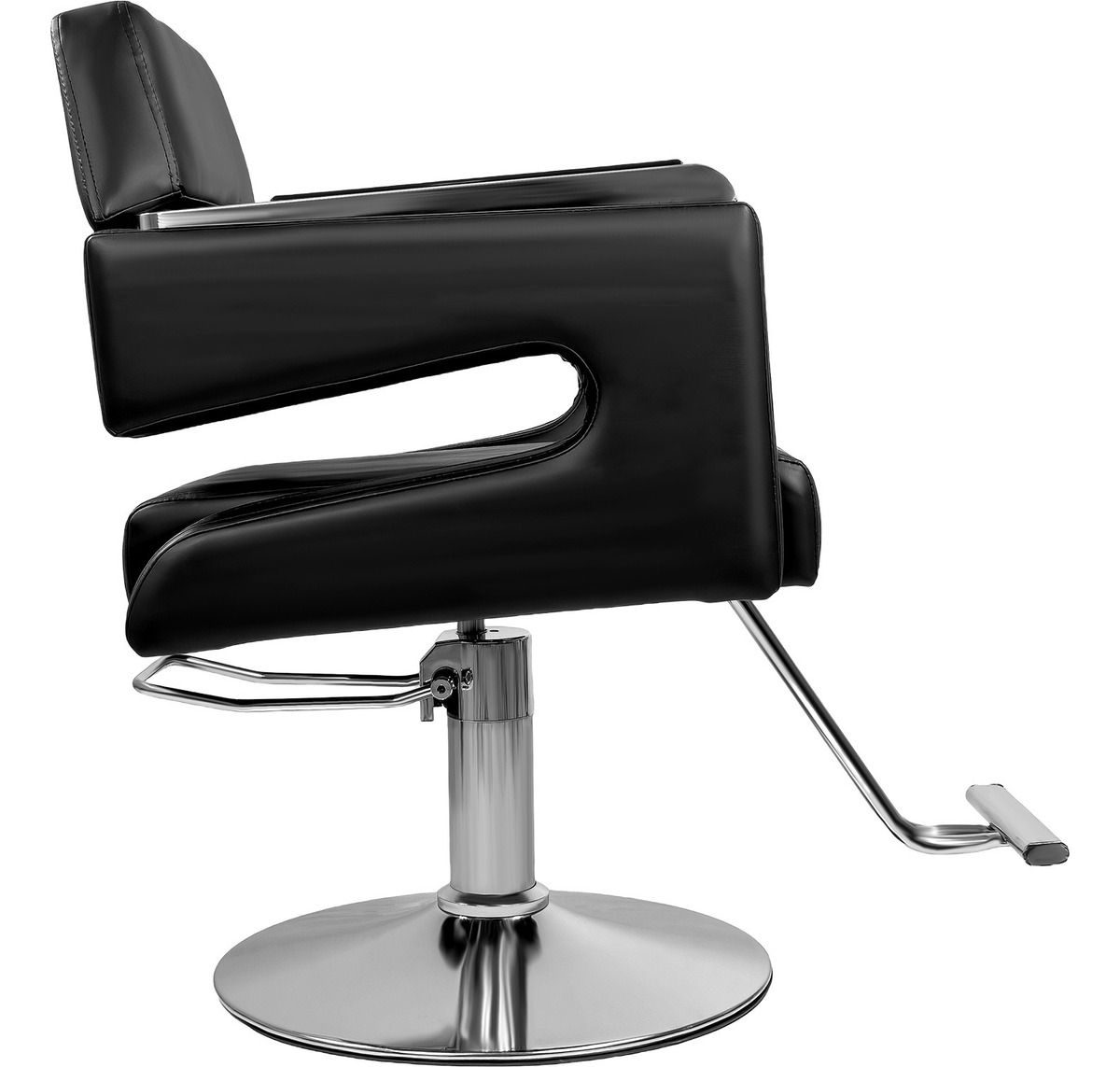 SILLA NANOFORT ESTETICA BARBERIA HIDRAULICA AJUSTABLE RESPALDO FIJO - 4