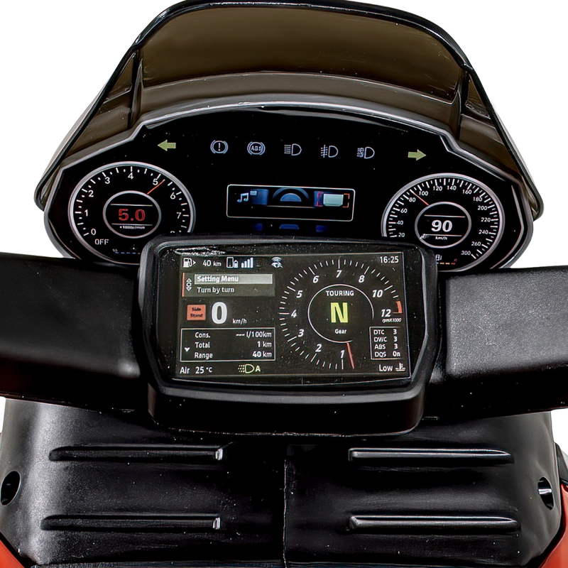 MOTO ELE CTRICA LITTLE MONKEY MONTABLE A BATERIA NIÑO 6V LUCES MUSICA USB - 5
