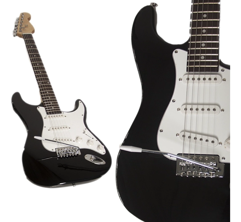 GUITARRA ELECTRICA CON AMPLIFICADOR AUDIOTEK COLOR NEGRO - 3