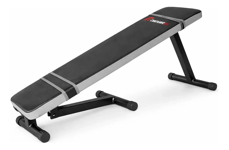 BANCO PLANO PLEGABLE PARA PESAS Y EJERCICIO  CENTURFIT - 3