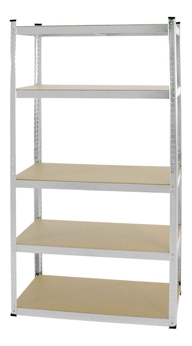 ESTANTE METALICO ANAQUEL RACK & PACK 5 NIVELES REPISA RACK 180X39X89 CM - 3