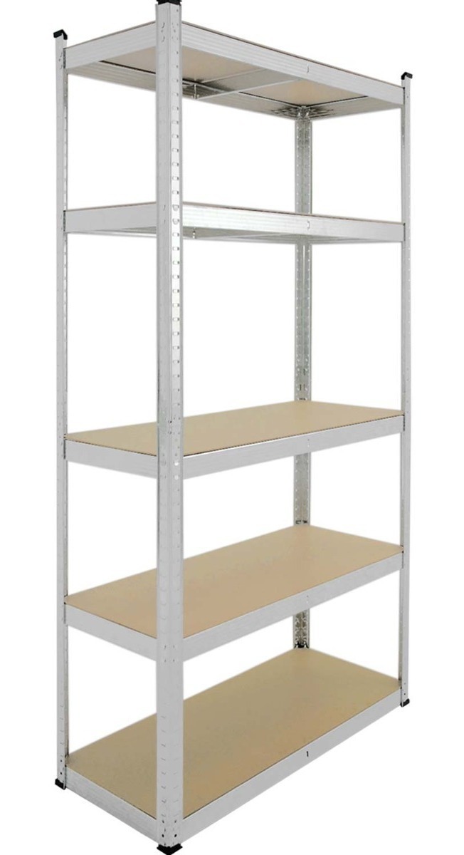ESTANTE METALICO ANAQUEL RACK & PACK 5 NIVELES REPISA RACK 180X39X89 CM - 4