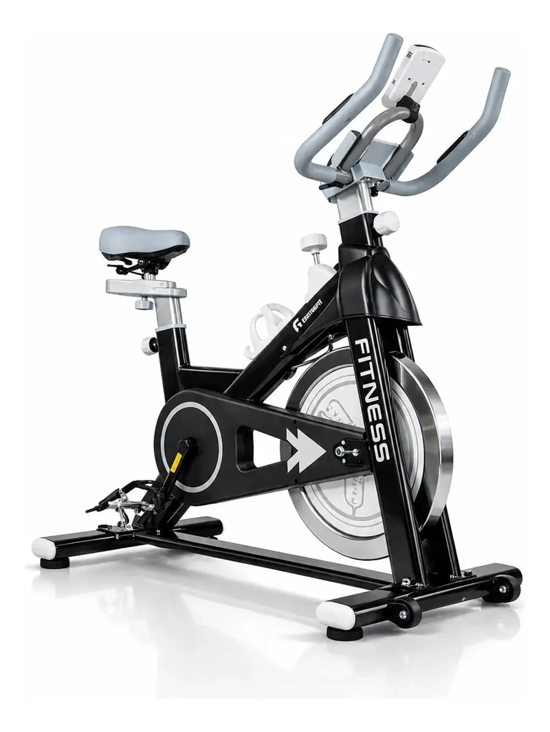 BICICLETA CENTURFIT ESTATICA SPINNING INERCIA 13 KG HOME FITNESS PRO - 1
