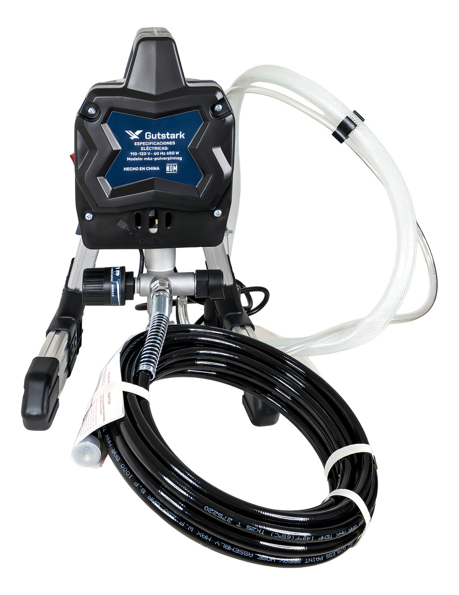 EQUIPO GUTSTARK DE PINTURA AIRLESS PROFESIONAL 1.4LPM 3000PSI PISTOLA - 3