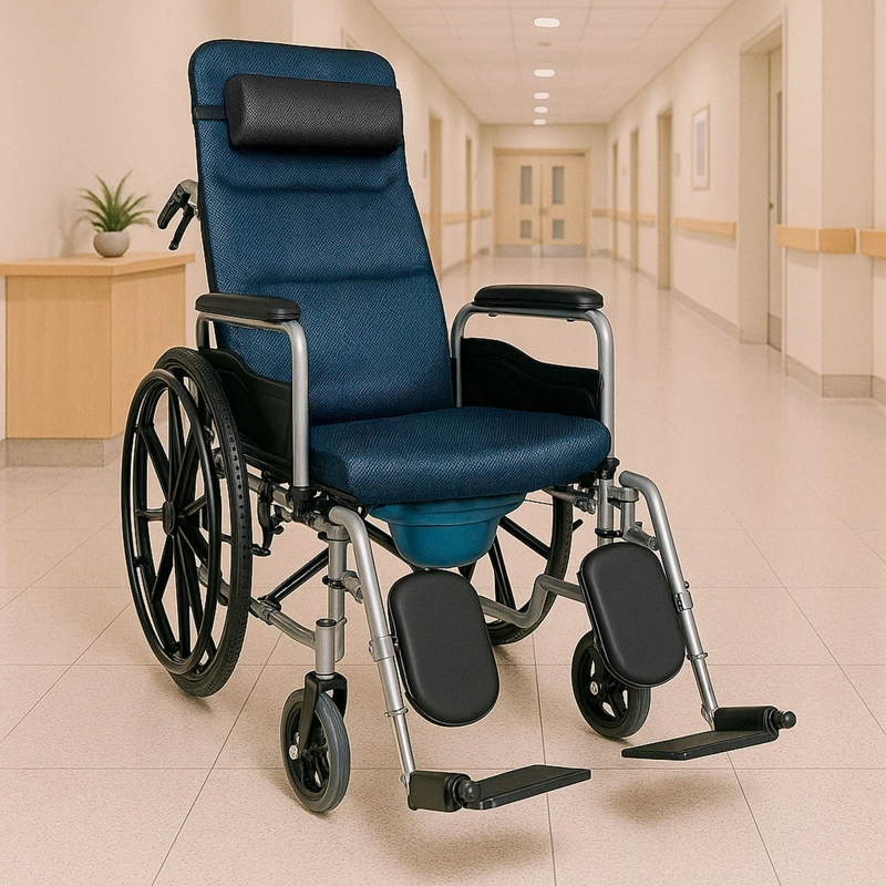 SILLA DE RUEDAS RECLINABLE - 2