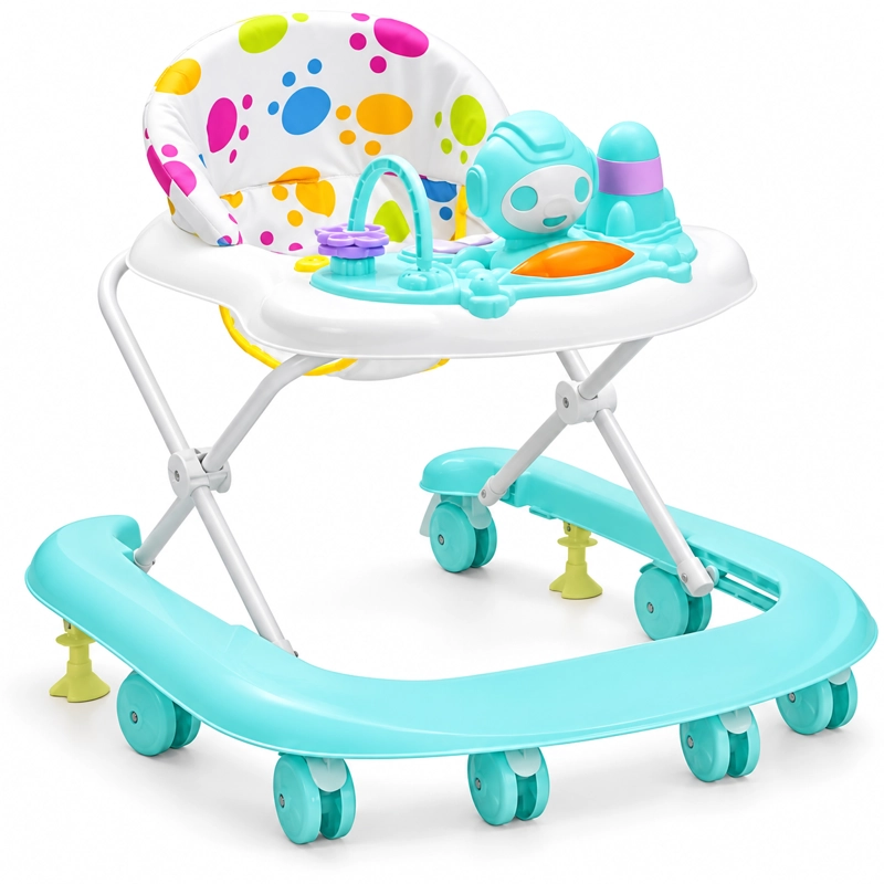 ANDADOR LITTLE MONKEY MUSICAL CON LUZ INTERACTIVO PLEGABLE 4 POSICIONES - 1