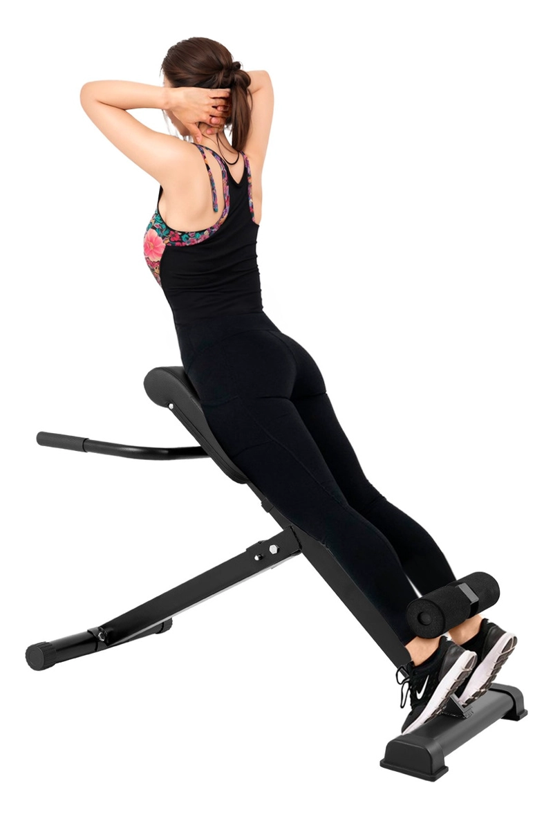 SILLA CENTURFIT ROMANA BANCO HIPEREXTENSION ABS ESPALDA GLUTEO AJUSTAB - 2