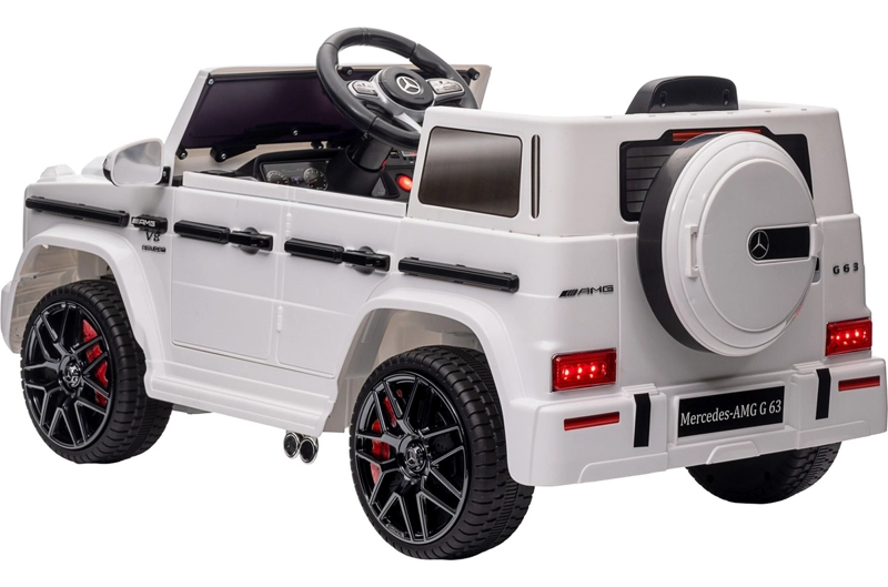 AUTO LITTLE MONKEY ELECTRICO A BATERIA MERCEDES BENZ AMG/G63 USB MP3 LUCES - 4