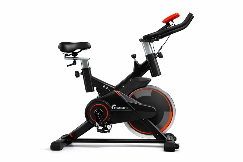BICICLETA CENTURFIT SPINNING ESTATICA FIJA FITNESS MONITOR CARDIACO - 2