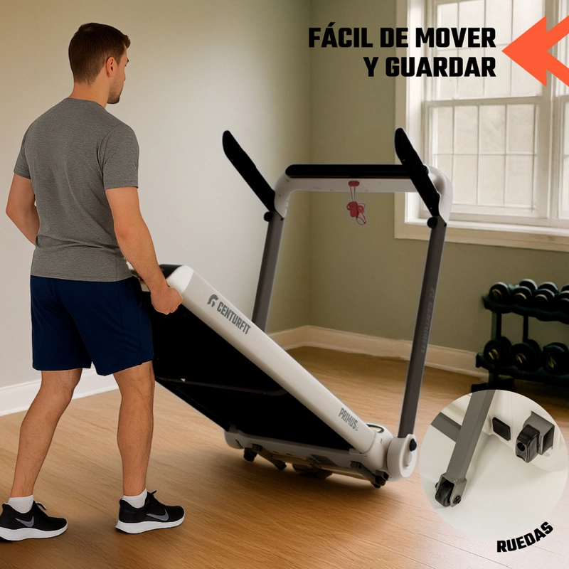 TROTADORA ELECTRICA PLEGABLE CENTURFIT 15KM TOUCH APP BLUETOOTH BOCINA - 5