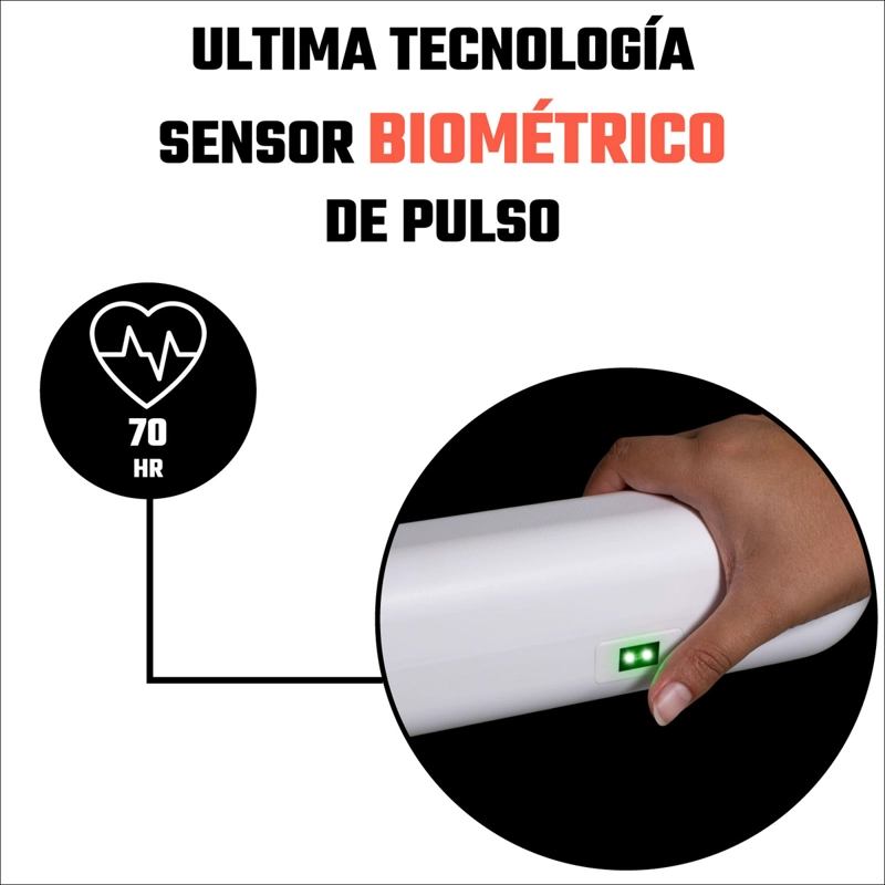 TROTADORA ELECTRICA CENTURFIT 15KM/H PLEGABLE  PRO PULSO BIOMETRICO - 4