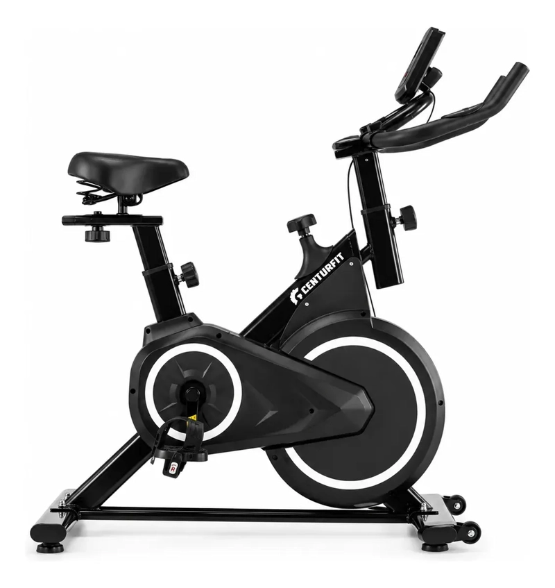 Bicicleta Spinning Centurfit 4kg Banda Silenciosa Ajustable - 2