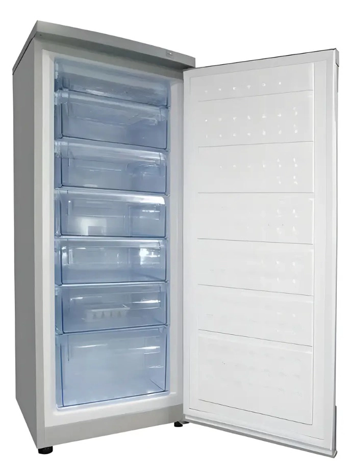 CONGELADOR VERTICAL MAIGAS 182 LTS 6 GAVETAS COLOR GRIS - 2