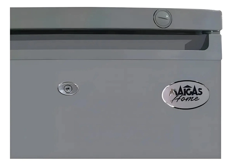 CONGELADOR VERTICAL MAIGAS 182 LTS 6 GAVETAS COLOR GRIS - 3