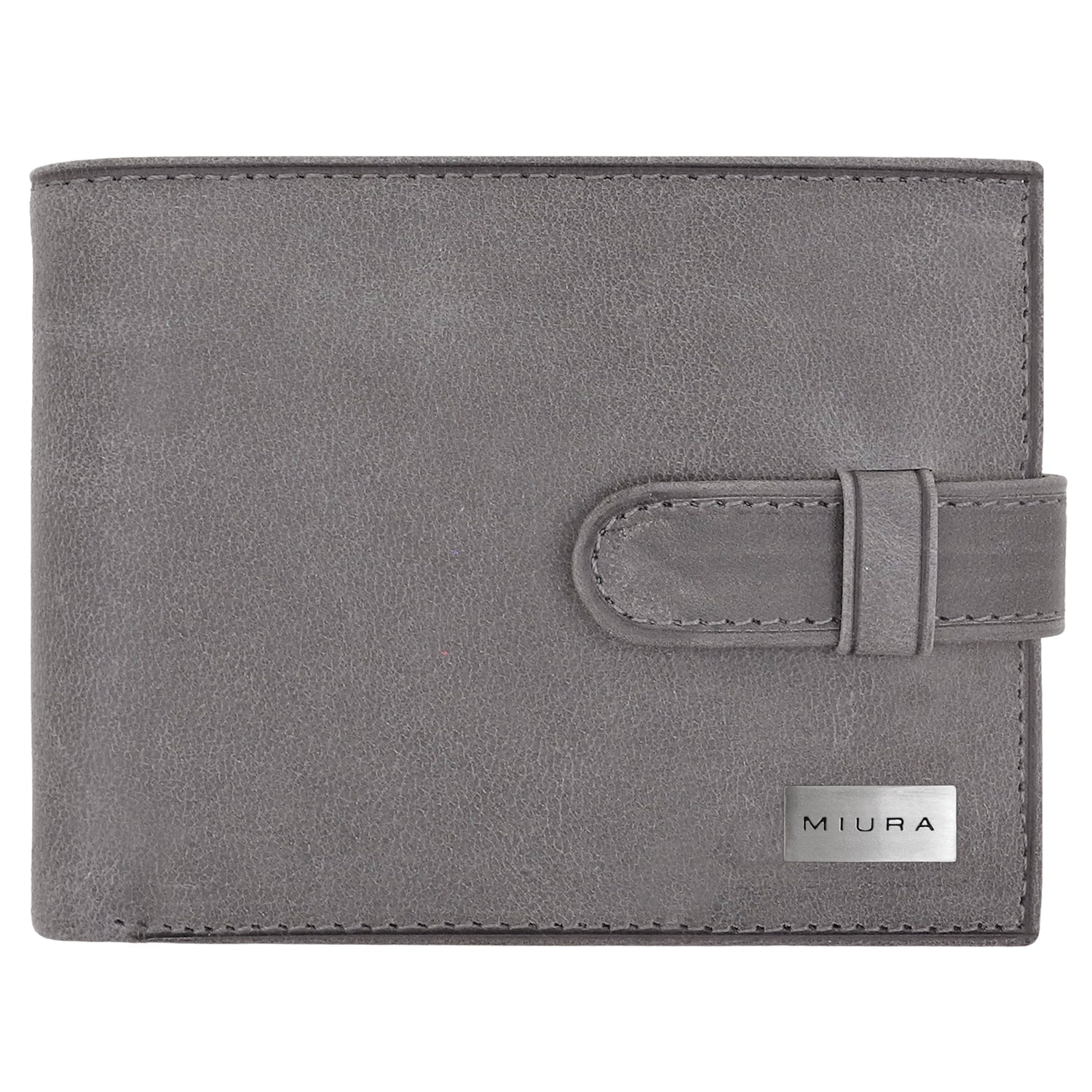 BILLETERA DE CUERO NATURAL MOD. DONATO MIURA CON PROTECCIÓN RFID - 1
