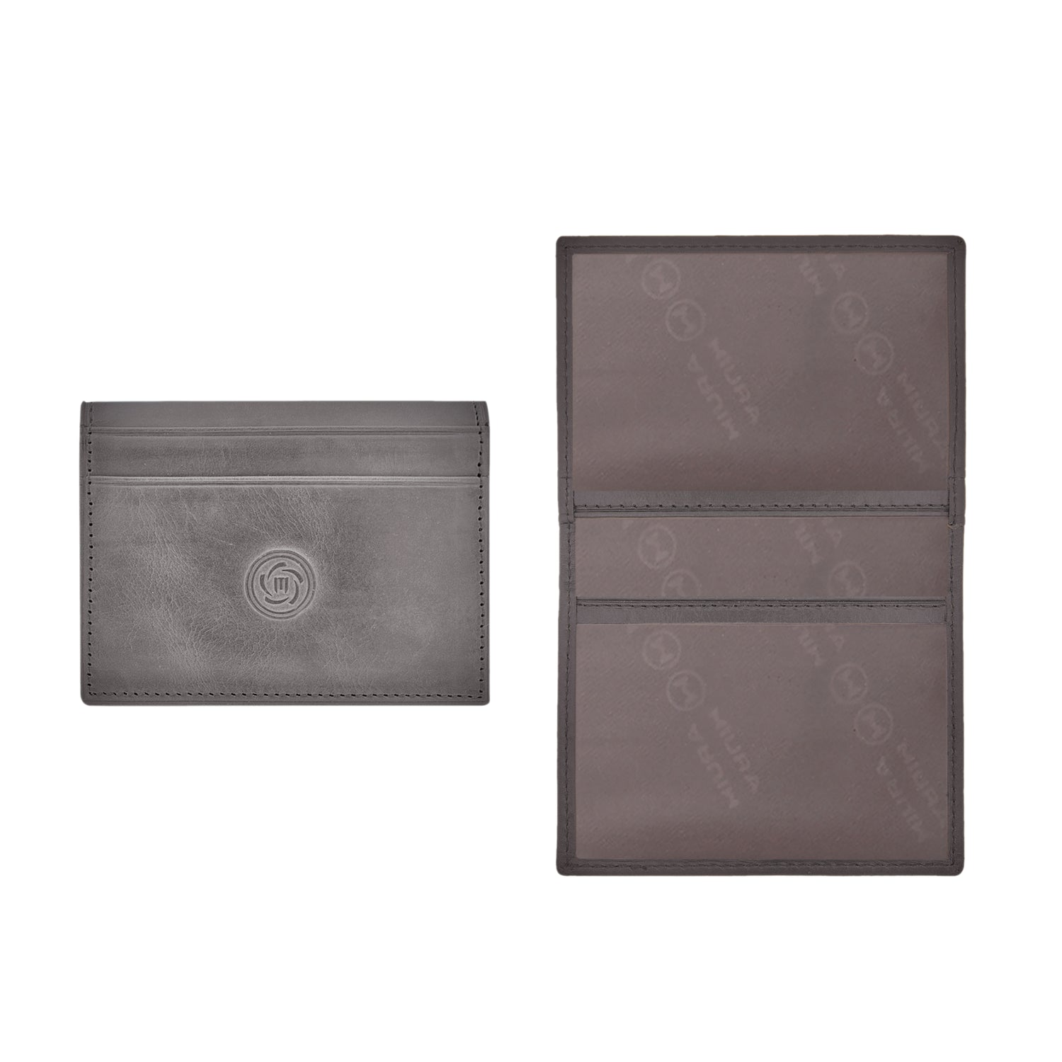 BILLETERA DE CUERO NATURAL MOD. DONATO MIURA CON PROTECCIÓN RFID - 5