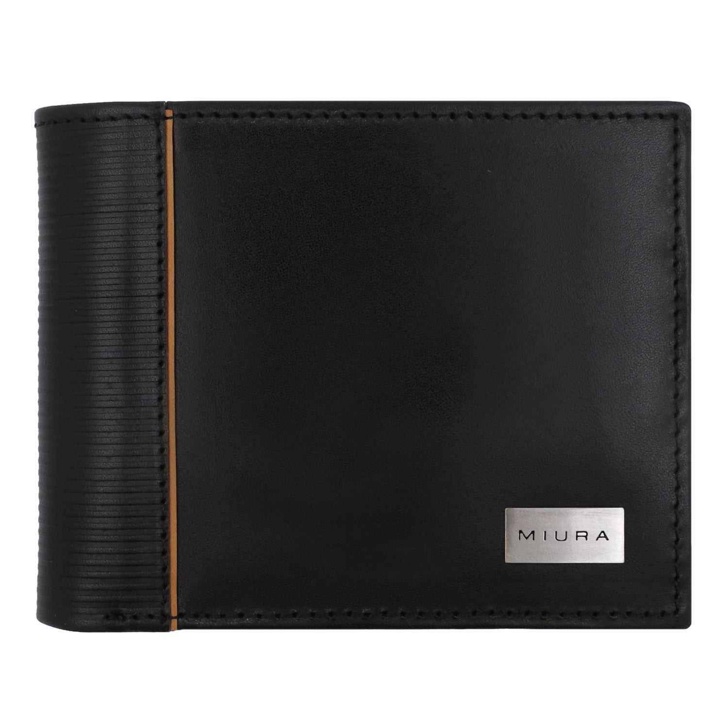 BILLETERA DE CUERO NATURAL MOD. CIRO MIURA CON PROTECCIÓN RFID - 1