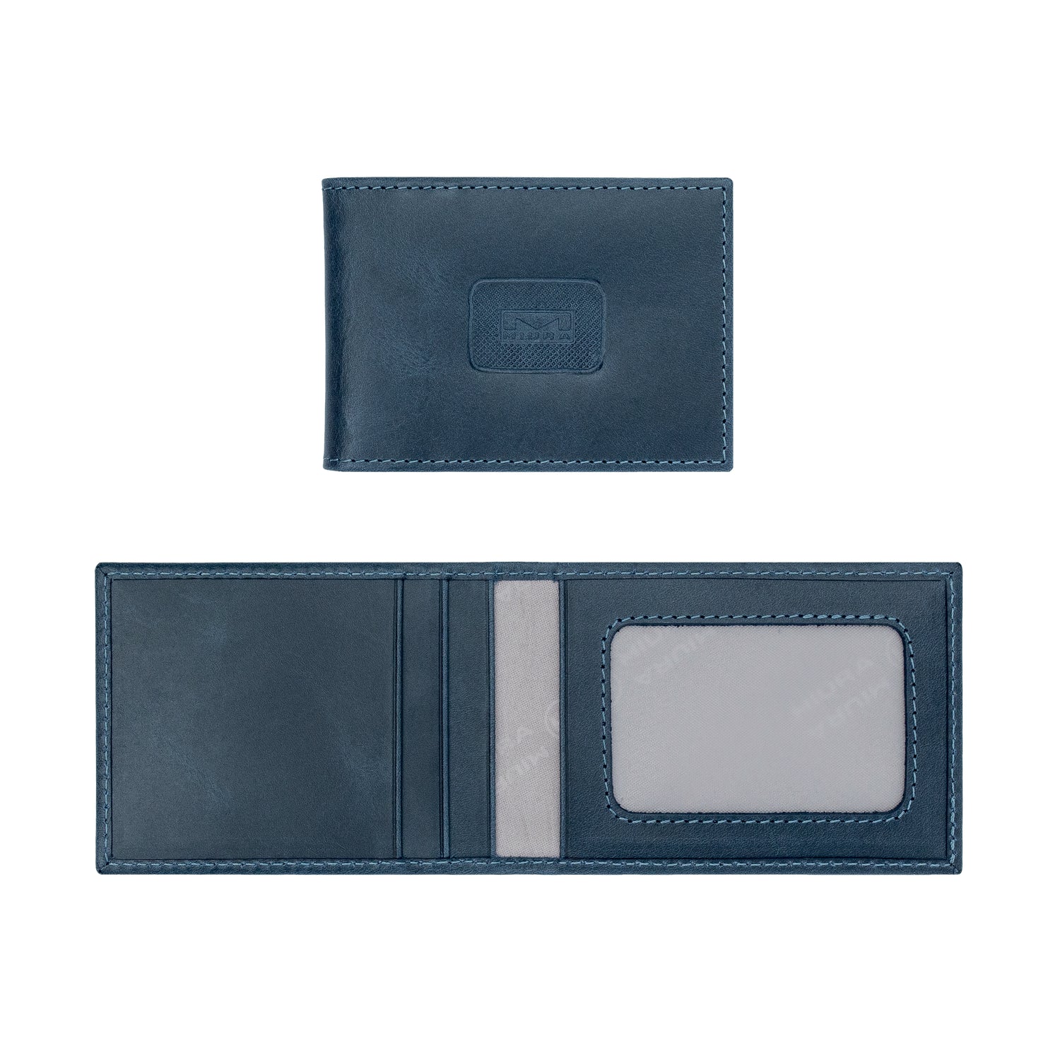 BILLETERA DE CUERO NATURAL MOD. EDER MIURA CON PROTECCIÓN RFID - 4