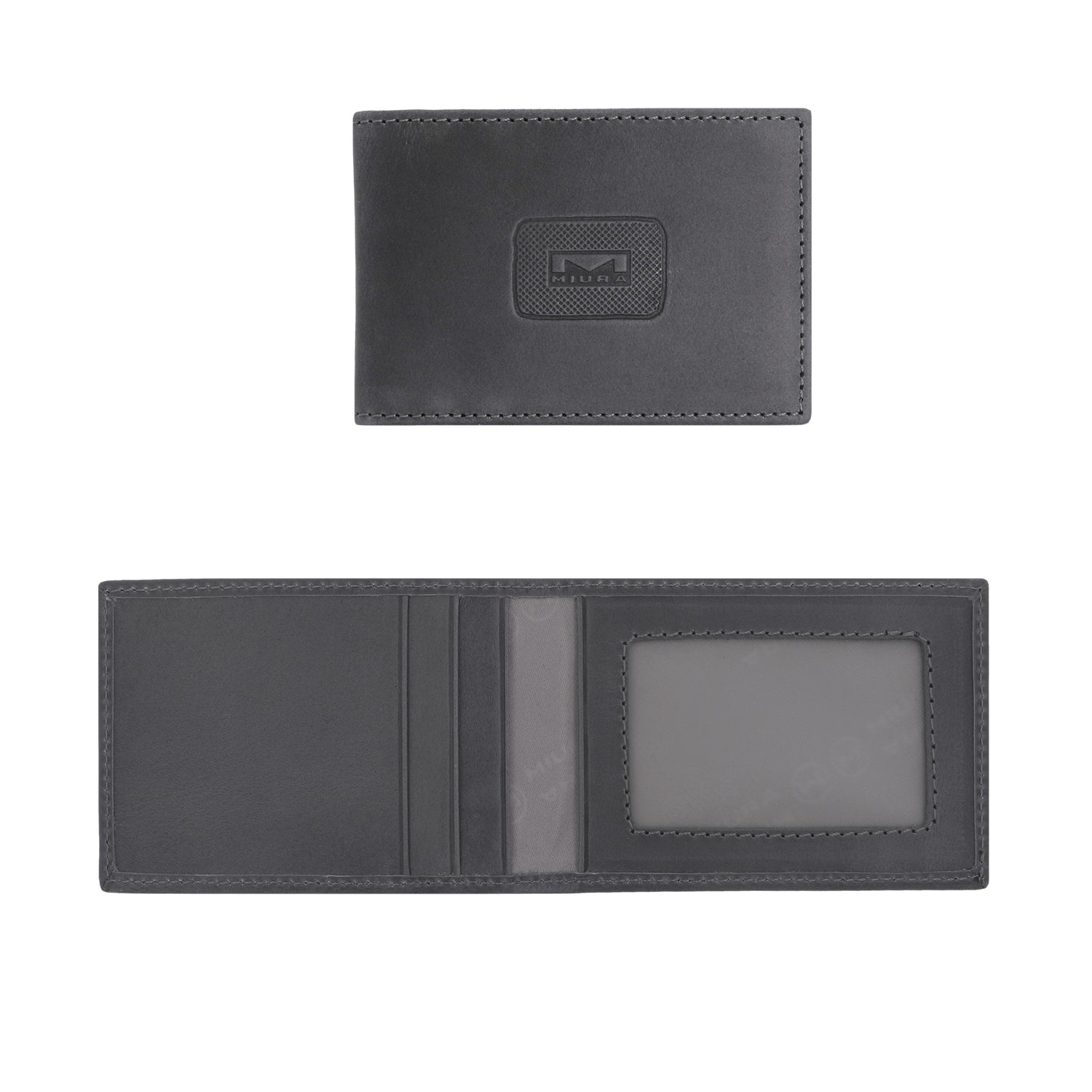 BILLETERA DE CUERO NATURAL MOD. EDER MIURA CON PROTECCIÓN RFID - 4