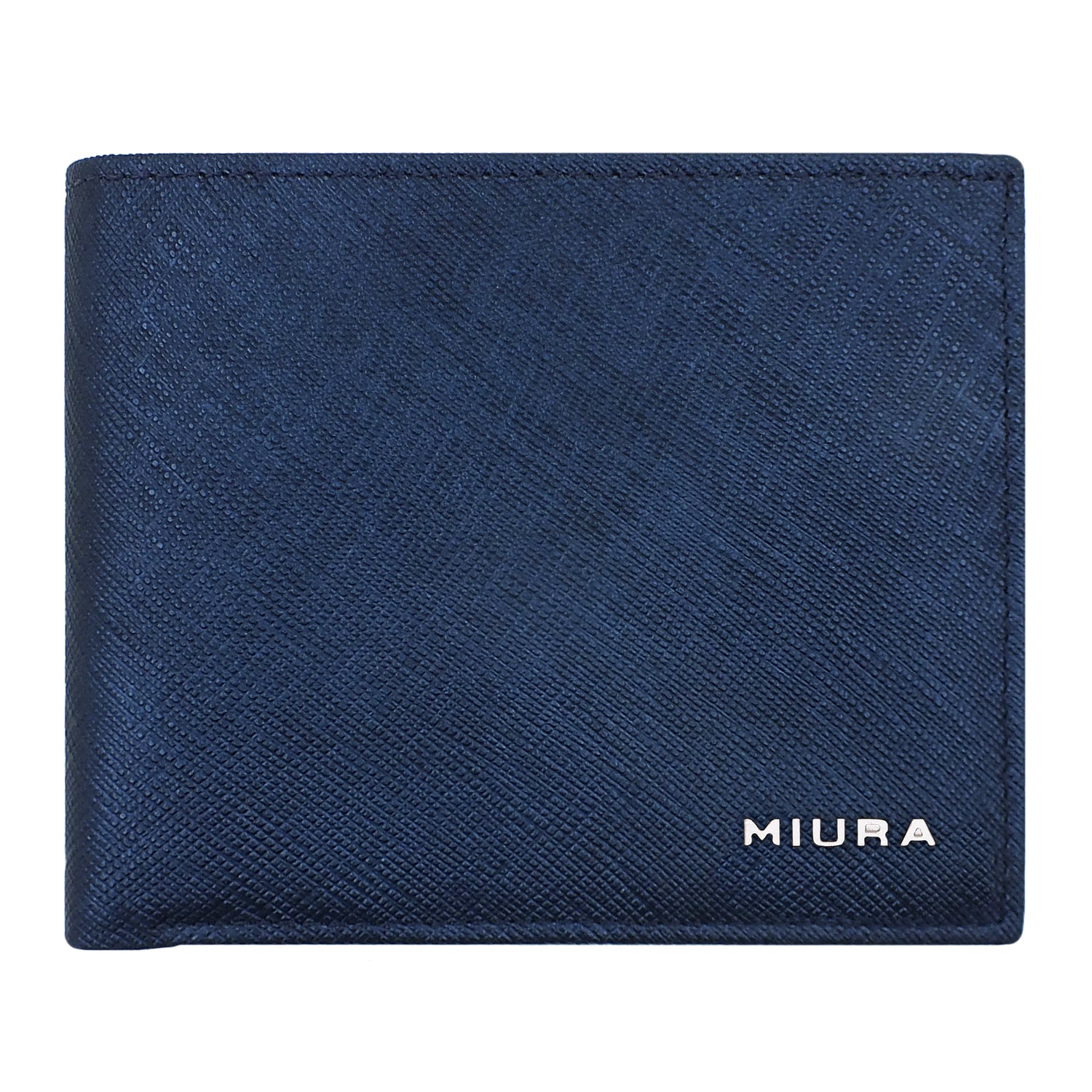 BILLETERA DE CUERO NATURAL MOD. GIANCARLOS MIURA - 1