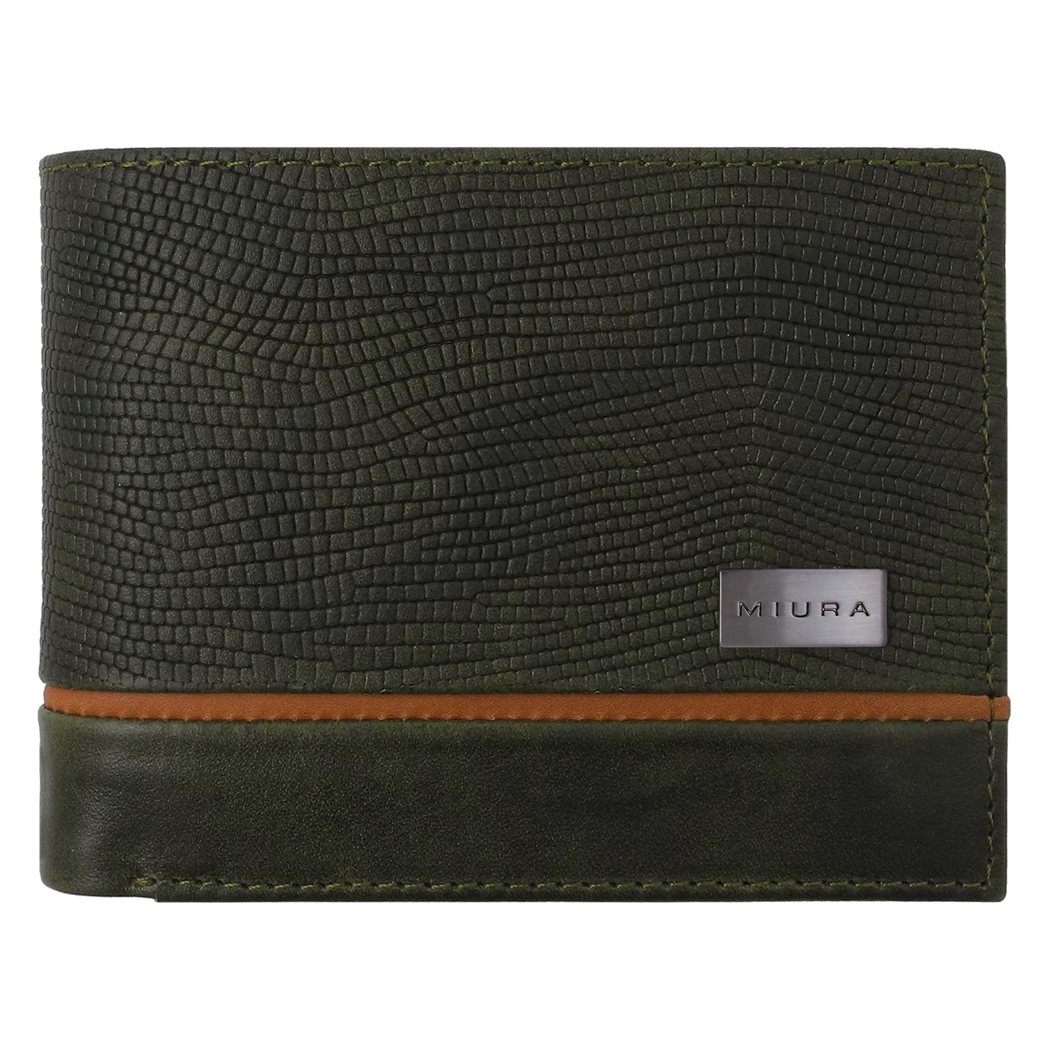 BILLETERA DE CUERO NATURAL MOD. BARTOLOMEO MIURA CON PROTECCIÓN RFID - 1