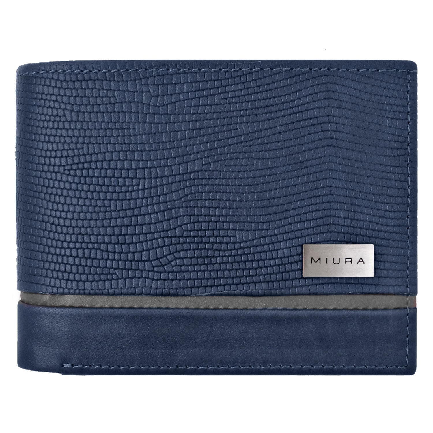 BILLETERA DE CUERO NATURAL MOD. BARTOLOMEO MIURA CON PROTECCIÓN RFID - 1